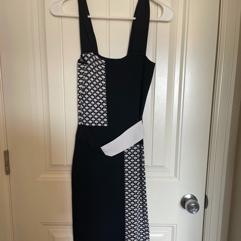 Black & white Venus dress.